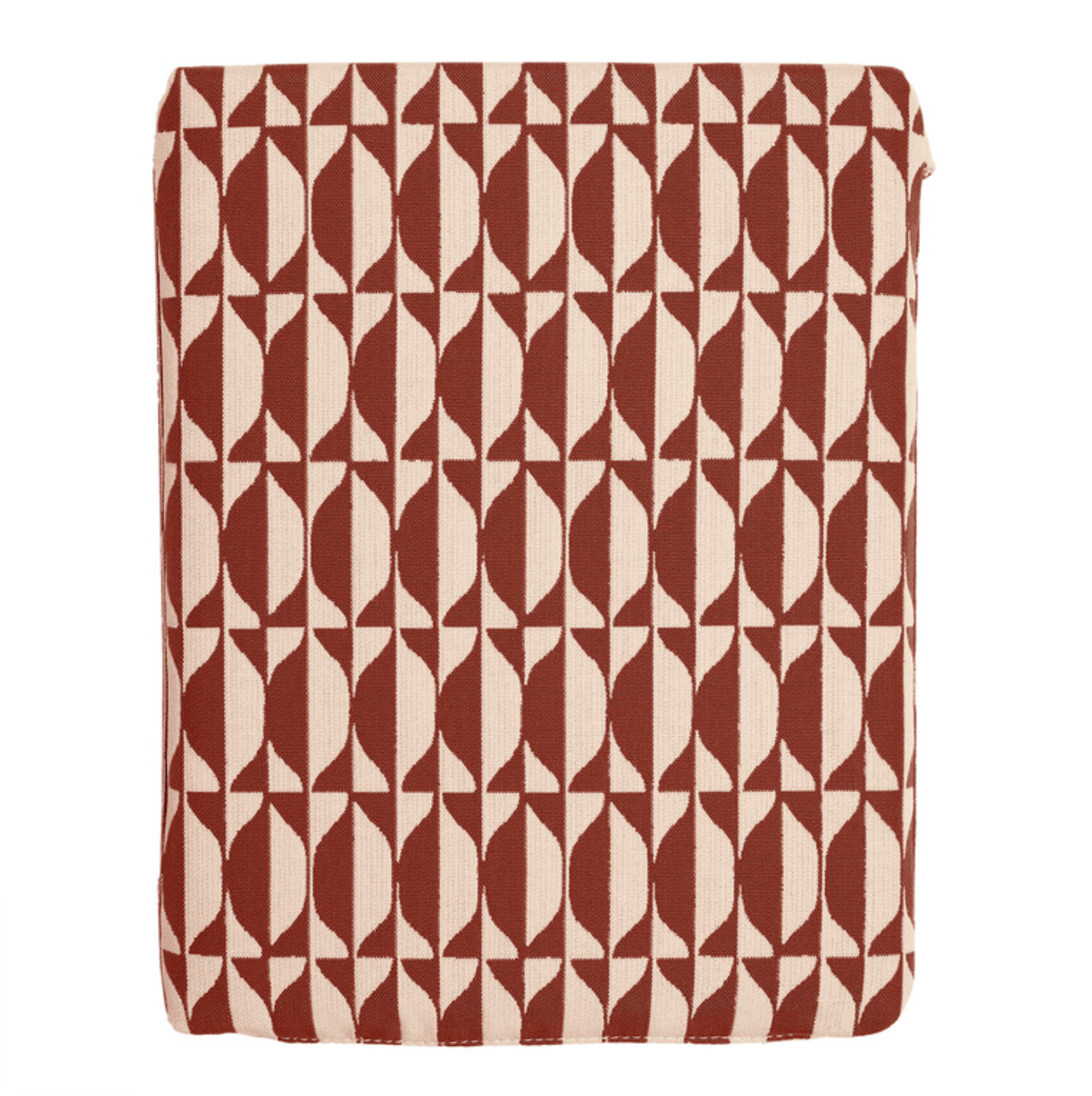 Outdoor Cushion Losanghe for chair Capitellum in Rust/Ecru' - Milk Concept Boutique