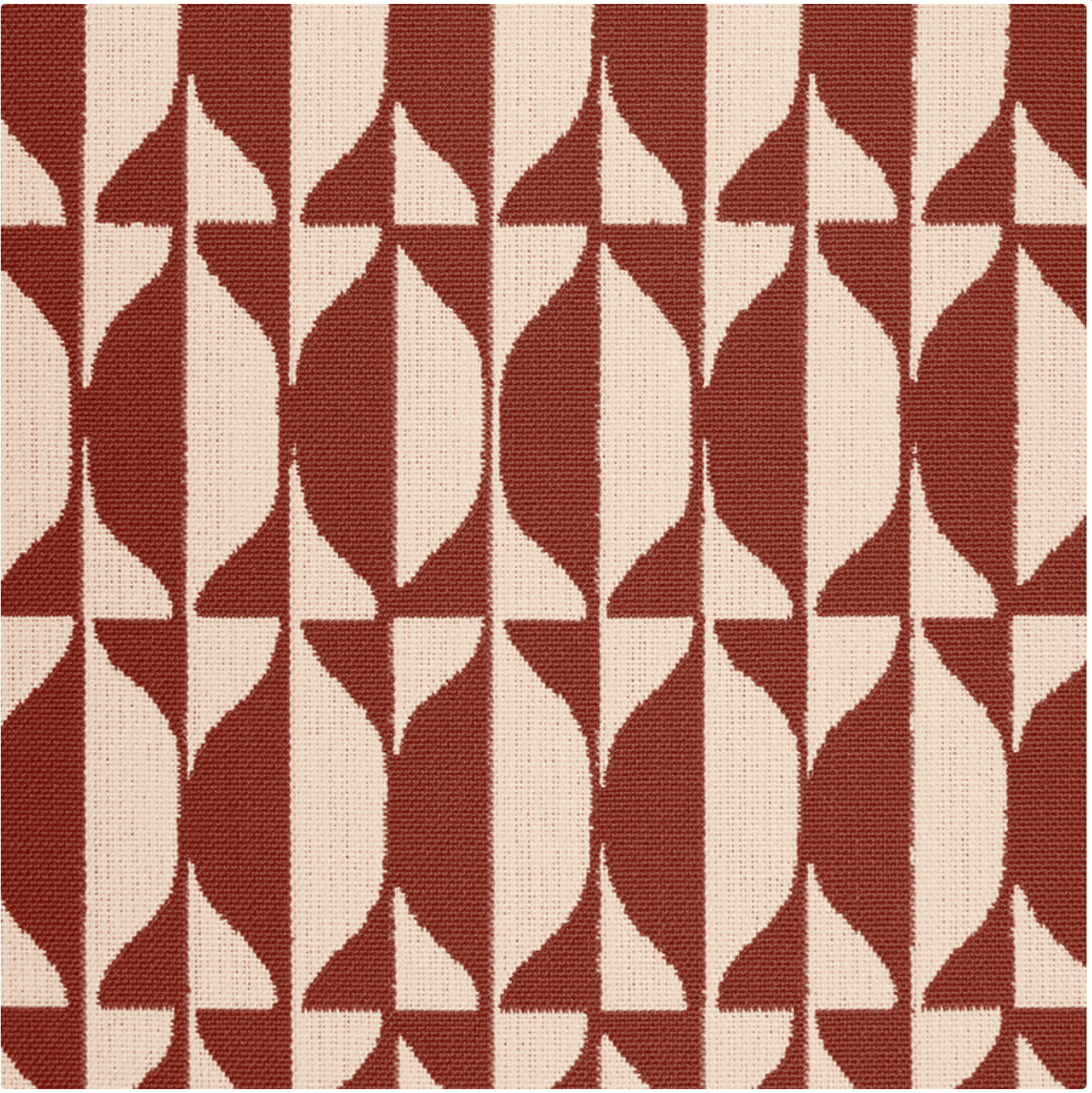 Outdoor Cushion Losanghe for chair Capitellum in Rust/Ecru' - Milk Concept Boutique