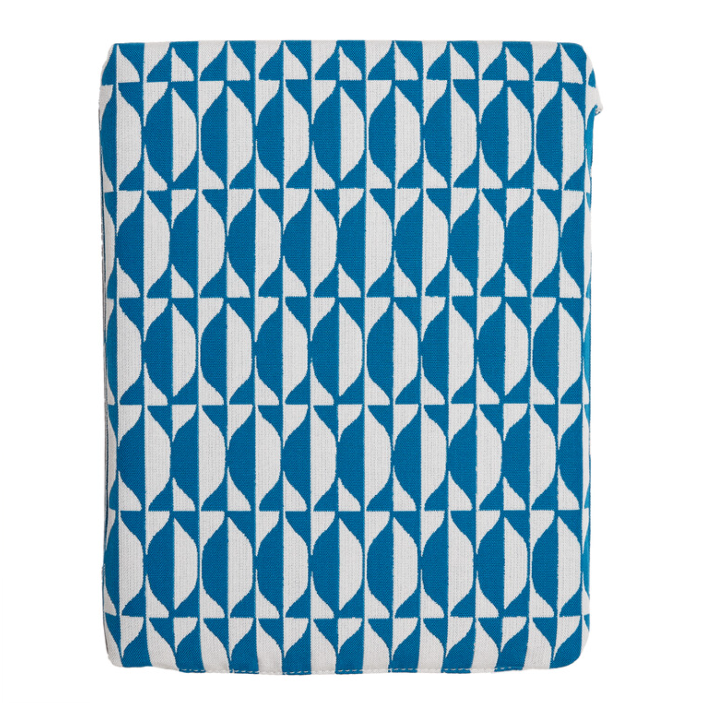 Outdoor Cushion Losanghe for chair Capitellum in Turquoise/White - Milk Concept Boutique