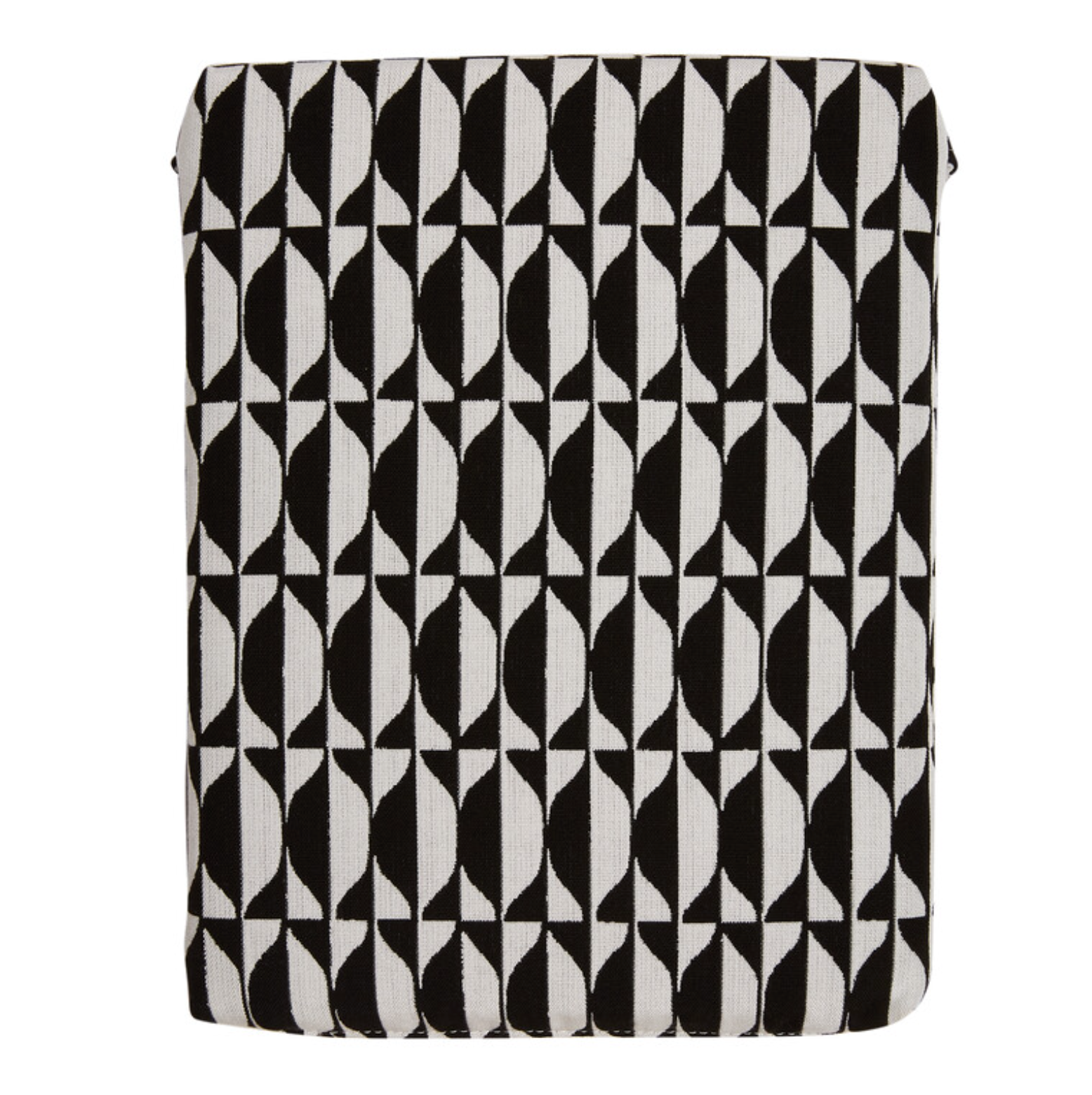 Outdoor Cushion Losanghe for chair Capitellum in Black/White - Milk Concept Boutique