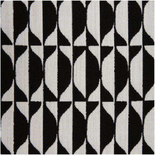 Outdoor Cushion Losanghe for chair Capitellum in Black/White - Milk Concept Boutique