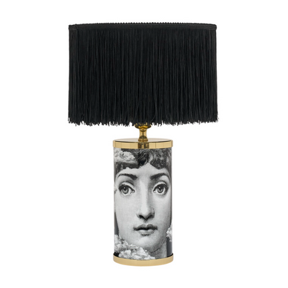 Fornasetti Small Cylindrical lamp TRA LE NUVOLE - Milk Concept Boutique