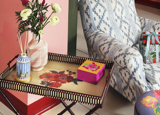 Lisa Corti Dandelion Cream Table Tray - Milk Concept Boutique