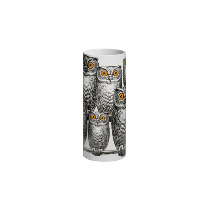 Fornasetti Vase Small Civette black gold white