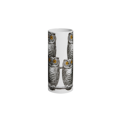 Fornasetti Vase Small Civette black gold white