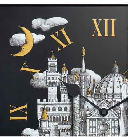 Fornasetti wall clock Italia che vola