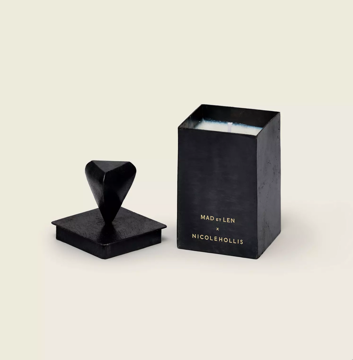 MAD ET LEN x Nicole Hollis Belu Outrenoire small Candle