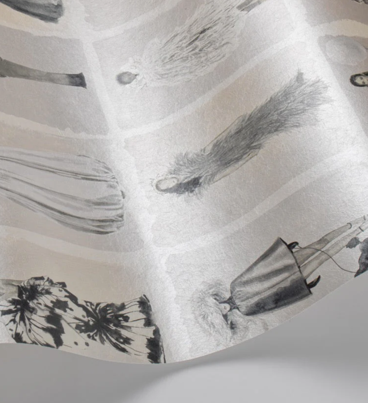 Couture Carousel Wallpaper - Milk Concept Boutique