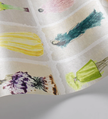 Couture Carousel Wallpaper - Milk Concept Boutique