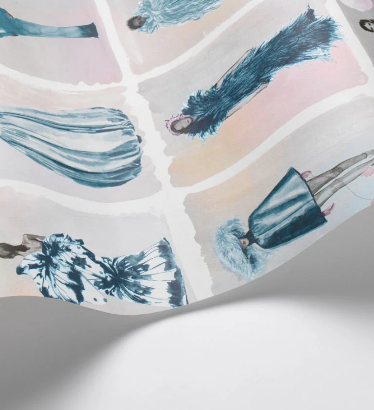 Couture Carousel Wallpaper - Milk Concept Boutique