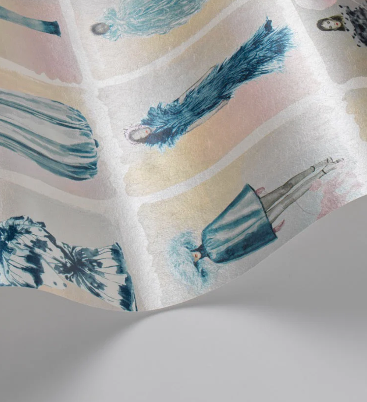 Couture Carousel Wallpaper - Milk Concept Boutique