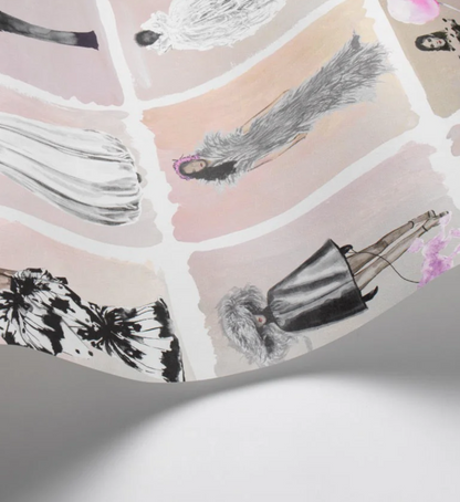 Couture Carousel Wallpaper - Milk Concept Boutique