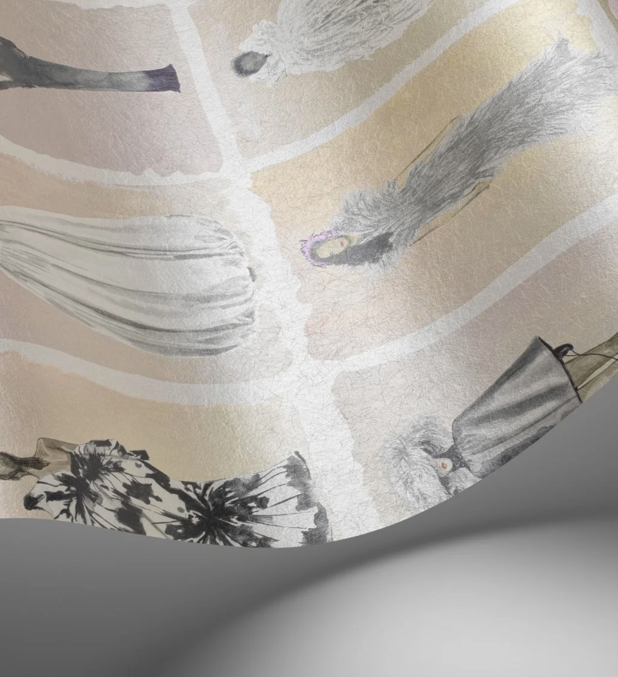 Couture Carousel Wallpaper - Milk Concept Boutique