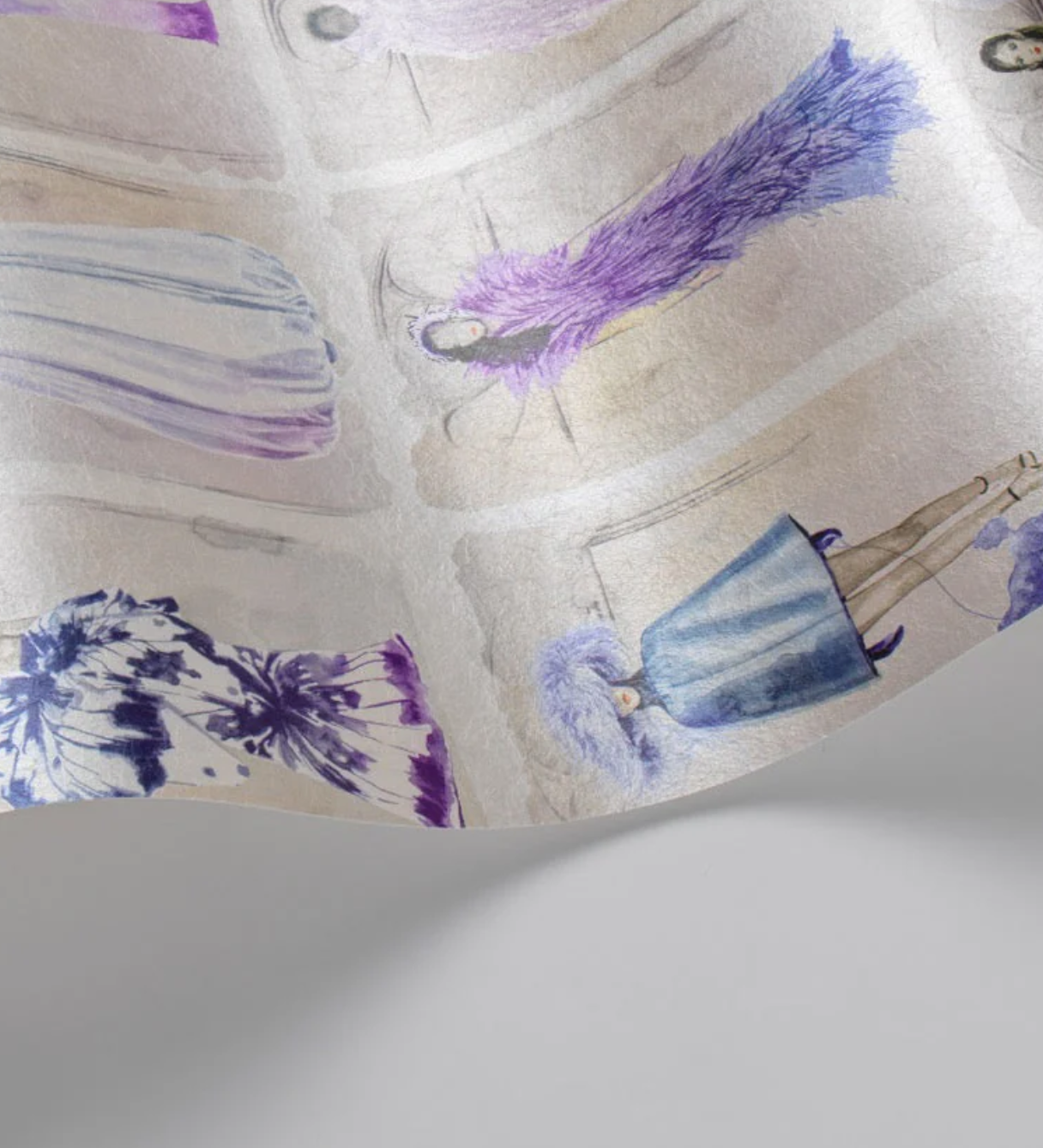 Couture Carousel with Windows Wallpaper - Milk Concept Boutique