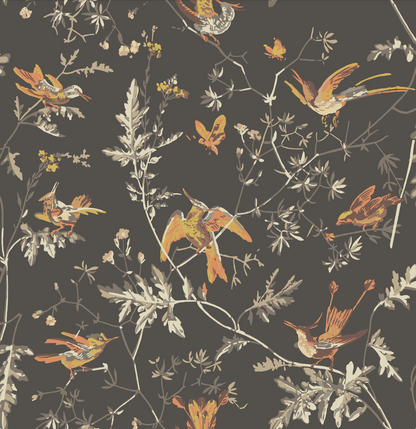 Hummingbirds Wallpaper - Milk Concept Boutique