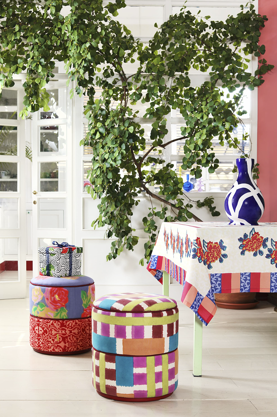 Lisa Corti Ottoman Ankara Veronese - Milk Concept Boutique