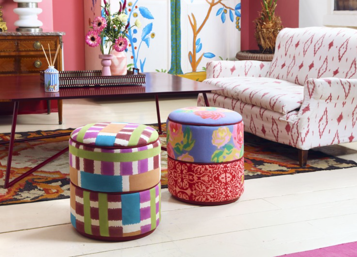 Lisa Corti Ottoman Ankara Veronese - Milk Concept Boutique