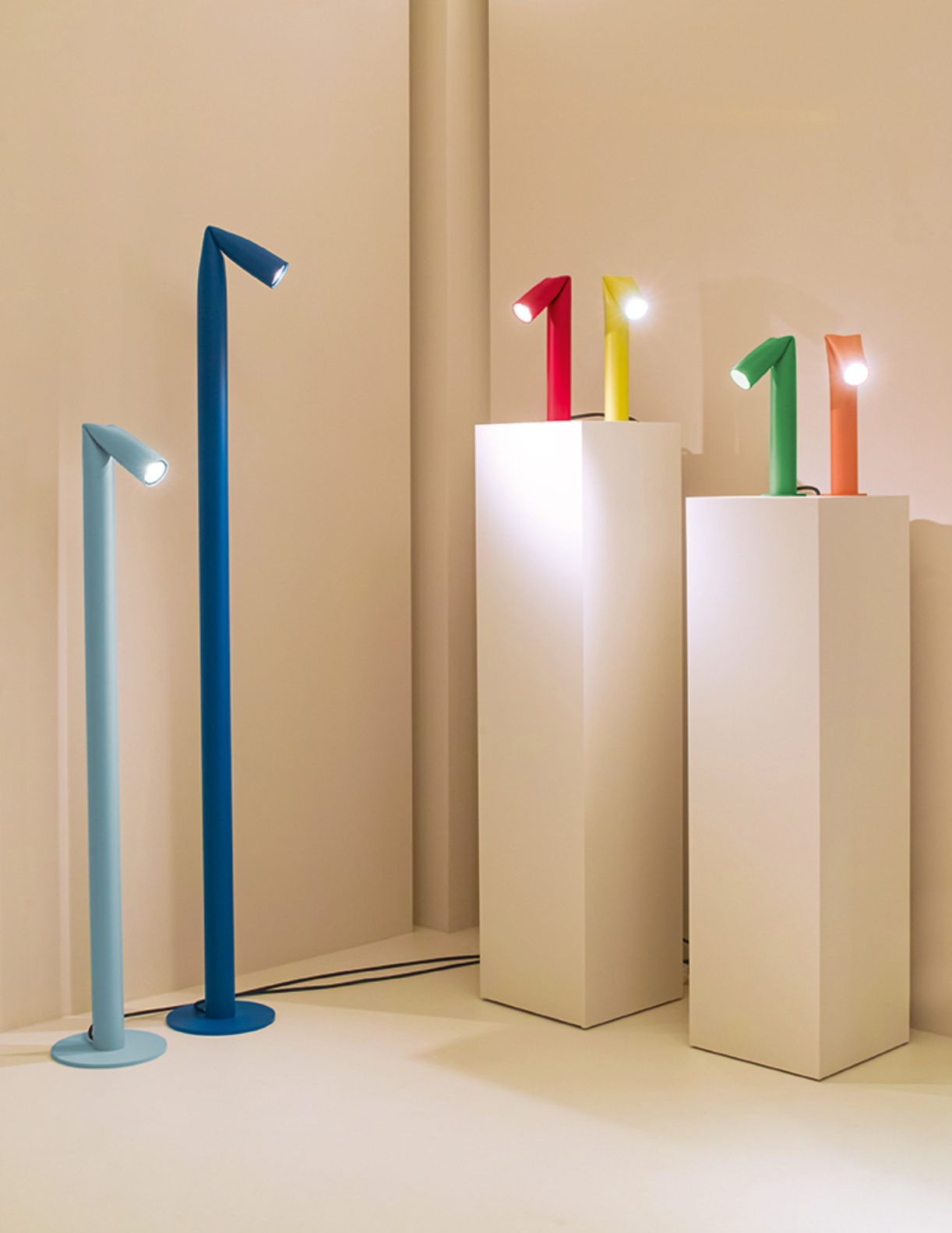 Axolight, Bender floor lamp - Milk Concept Boutique