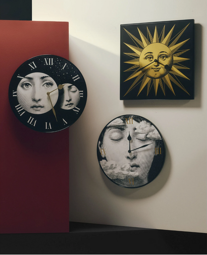 Fornasetti wall clock Grande Sole Gold - Milk Concept Boutique