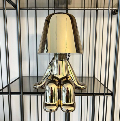 Golden Brothers - Sam Lamp in gold design by Stefano Giovannoni - Milk Concept Boutique