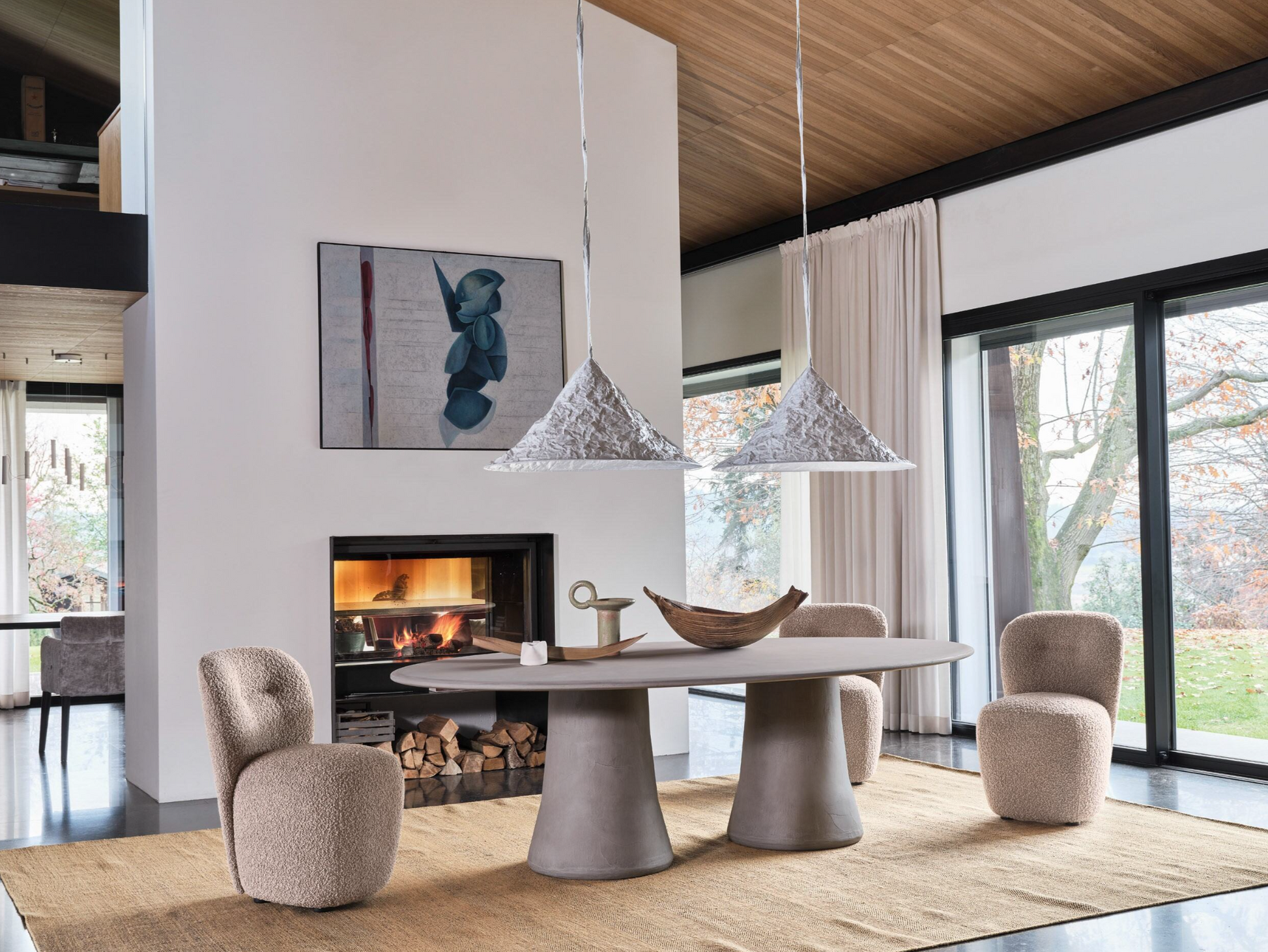 Gervasoni Pajama 95, 96 Ceiling Lamp - Milk Concept Boutique