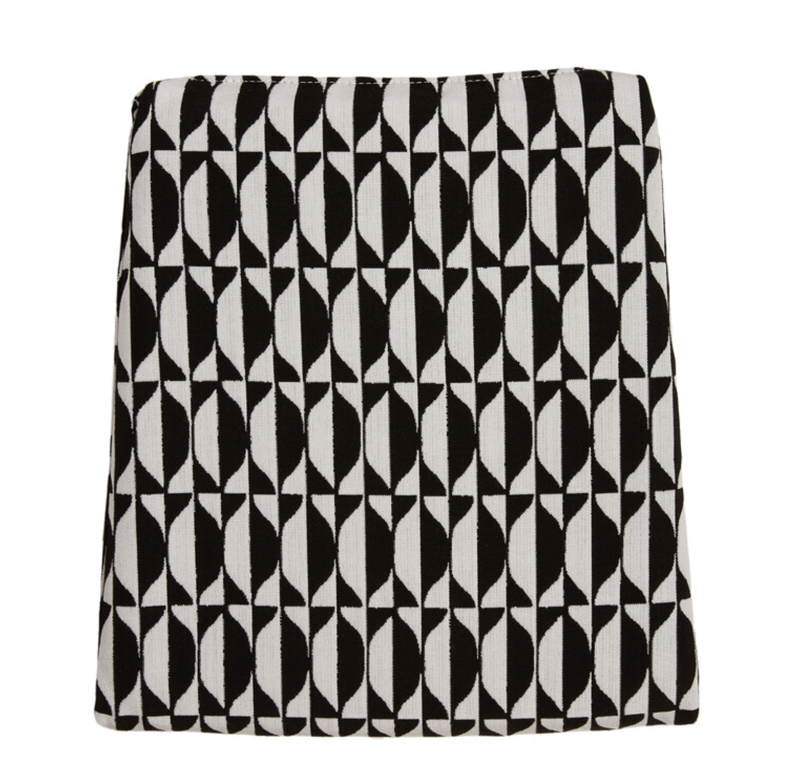 Outdoor Cushion Losanghe for chair Capitellum in Black/White - Milk Concept Boutique