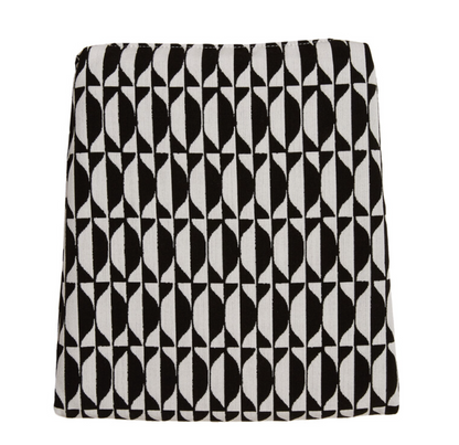 Outdoor Cushion Losanghe for chair Capitellum in Black/White - Milk Concept Boutique