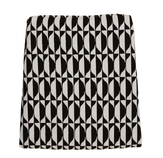 Outdoor Cushion Losanghe for chair Capitellum in Black/White - Milk Concept Boutique