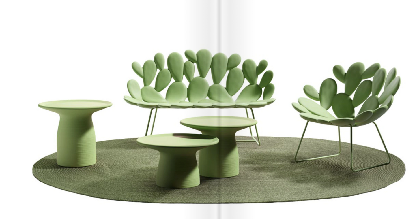FILICUDI ARMCHAIR with SLEDGE BASE design Marcantonio - Milk Concept Boutique