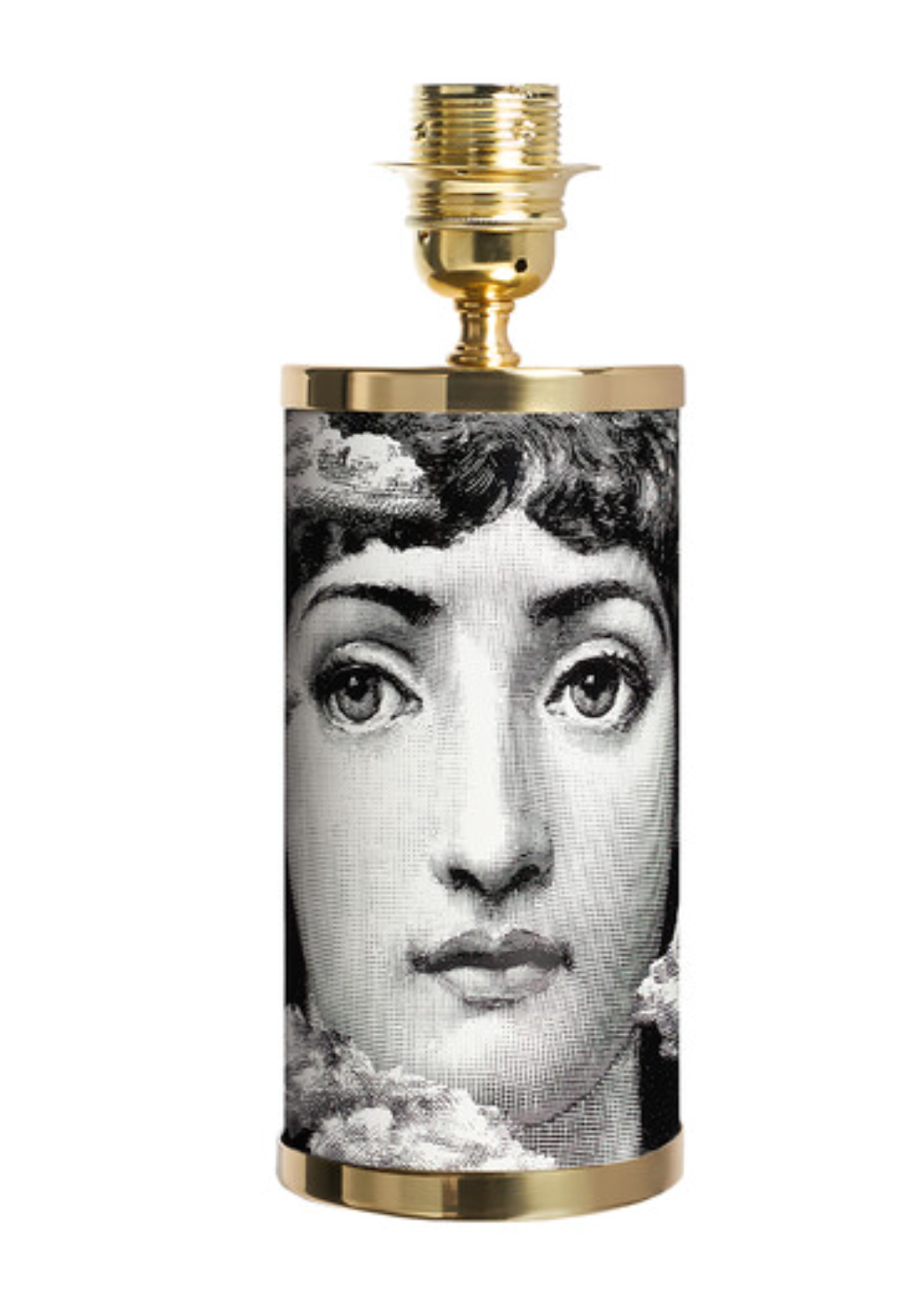 Fornasetti Small Cylindrical lamp TRA LE NUVOLE - Milk Concept Boutique