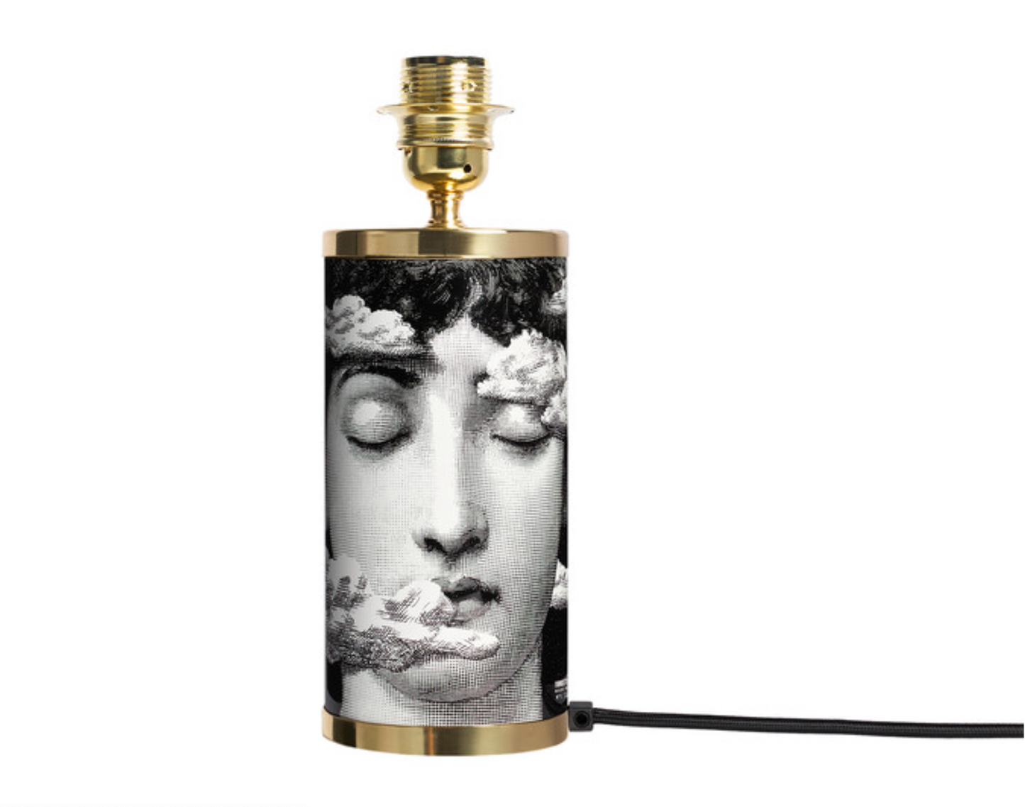 Fornasetti Small Cylindrical lamp TRA LE NUVOLE - Milk Concept Boutique
