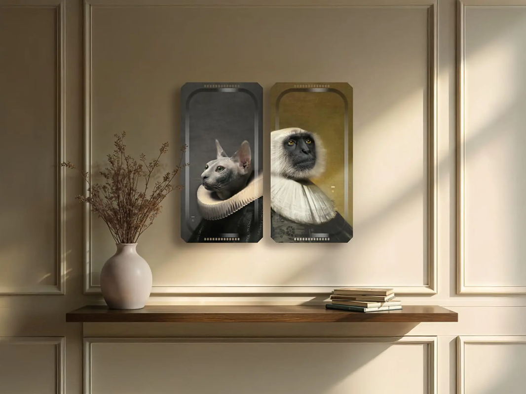 Trays Le Senge et le Chat Duo by Ibride - Milk Concept Boutique