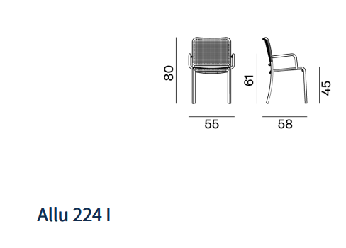 Gervasoni Allu 23/24/223/224 Chairs