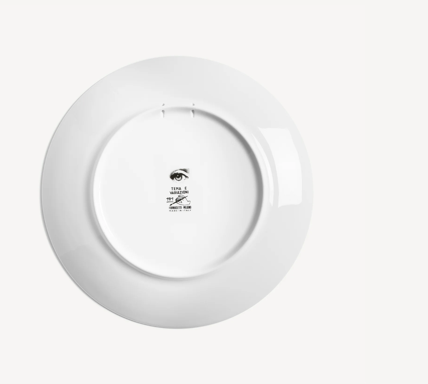 Fornasetti  Wall Plate T&V 191