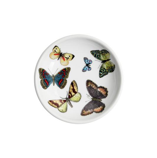 Fornasetti Round ashtray Farfalle multicolour