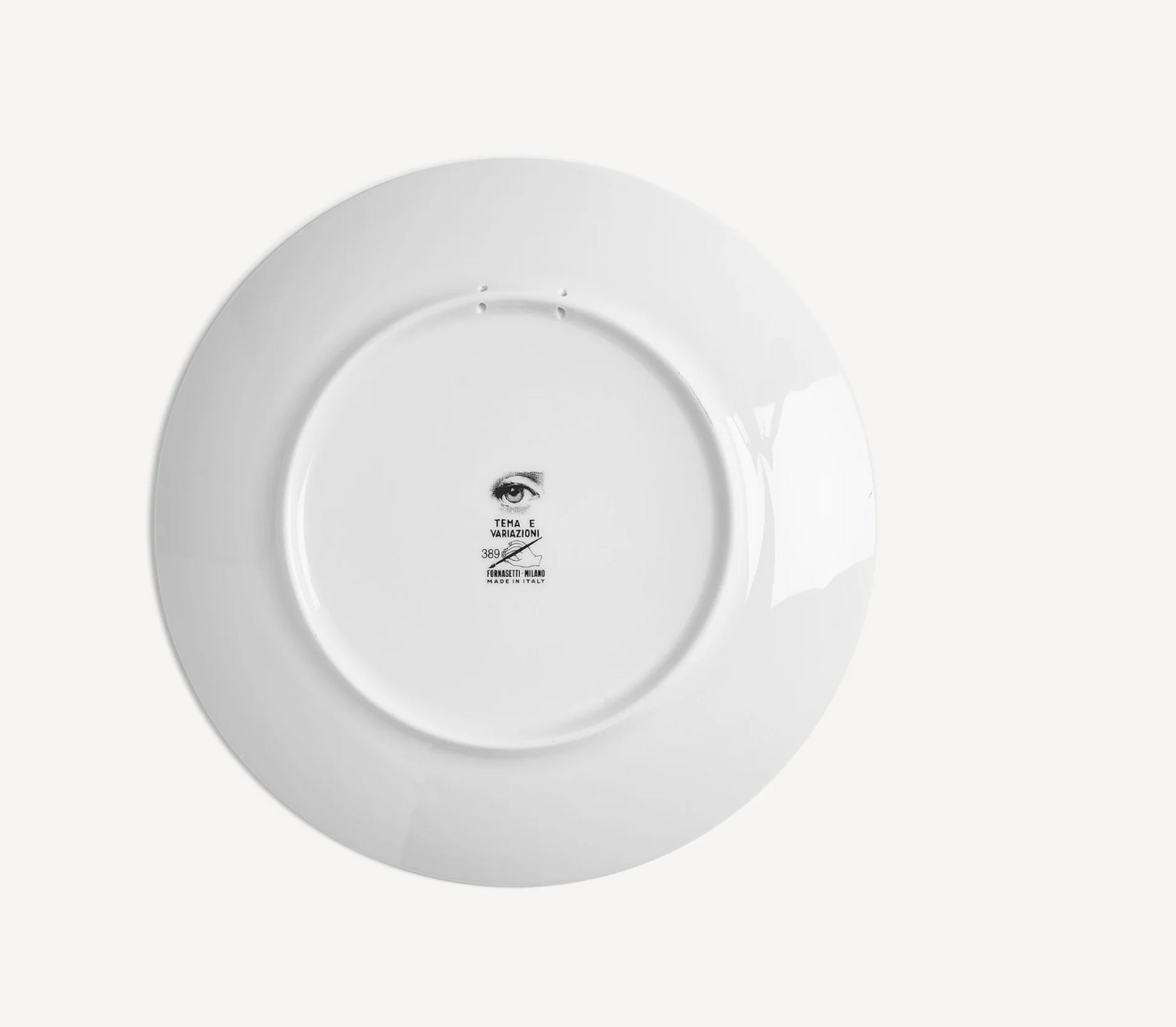 Fornasetti Wall Plate T&V 389 Queen Lina Gold & Platinum
