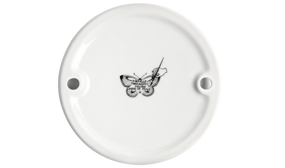 Fornasetti Round ashtray Farfalle multicolour