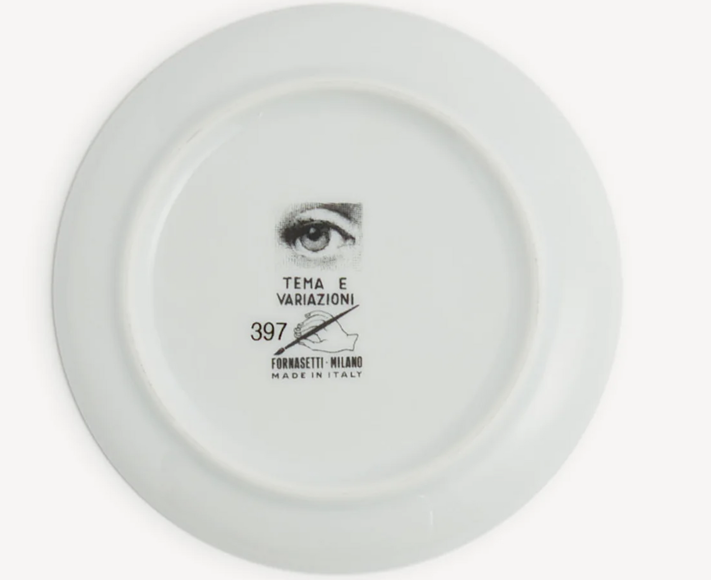 Fornasetti coaster T&V 397 colour