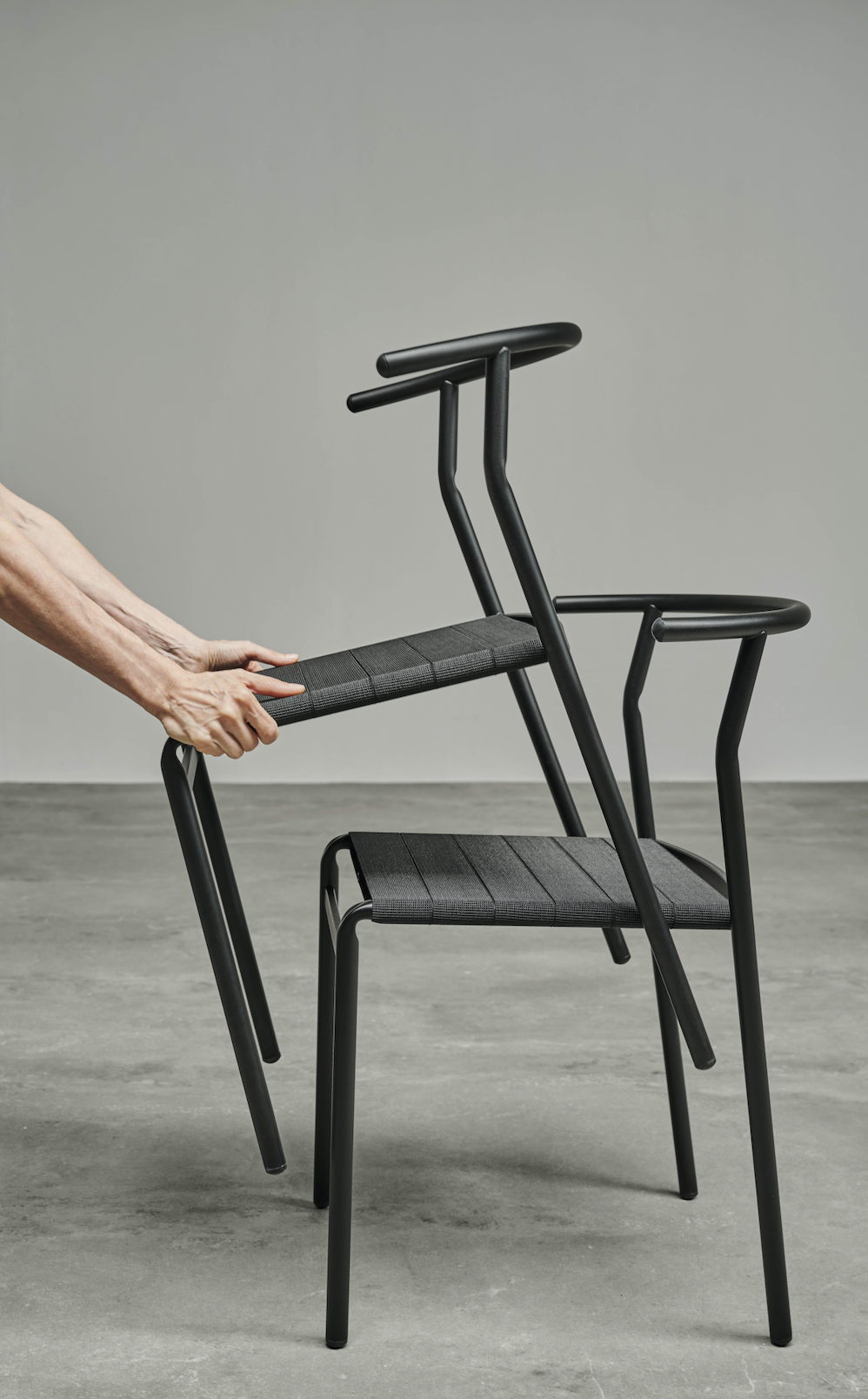 Cafe'Chair Baleri Italia by Philipp Stark