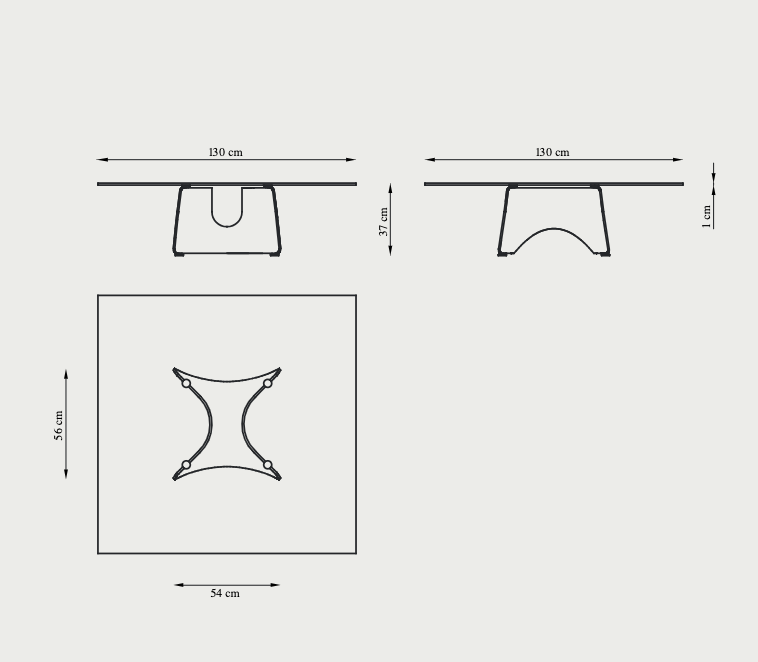 Bentz Low table Baleri Italia by Jeff Miller