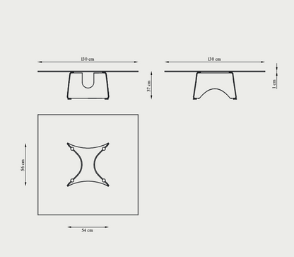 Bentz Low table Baleri Italia by Jeff Miller