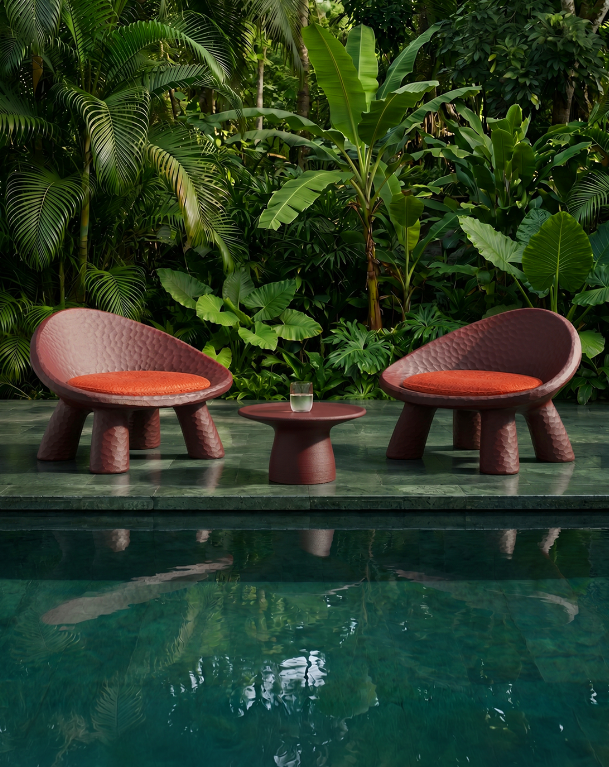 KAYA ARMCHAIR design by Paola Navone