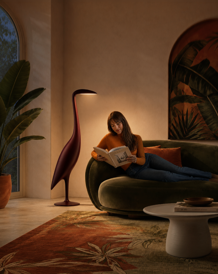 Tuiuiu Lamp by Furf Design Studio
