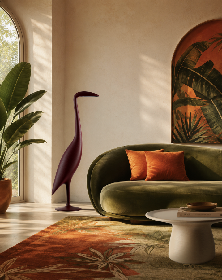 Tuiuiu Lamp by Furf Design Studio
