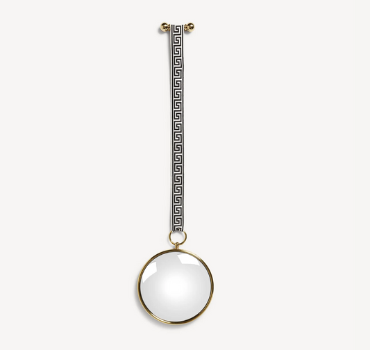 Fornasetti Convex Magic Mirror Ø30 with Ribbon - fret
