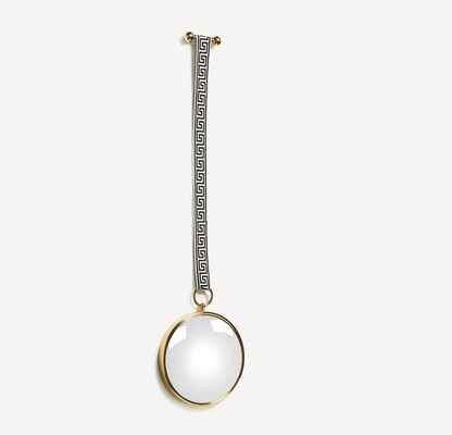 Fornasetti Convex Magic Mirror Ø30 with Ribbon - fret