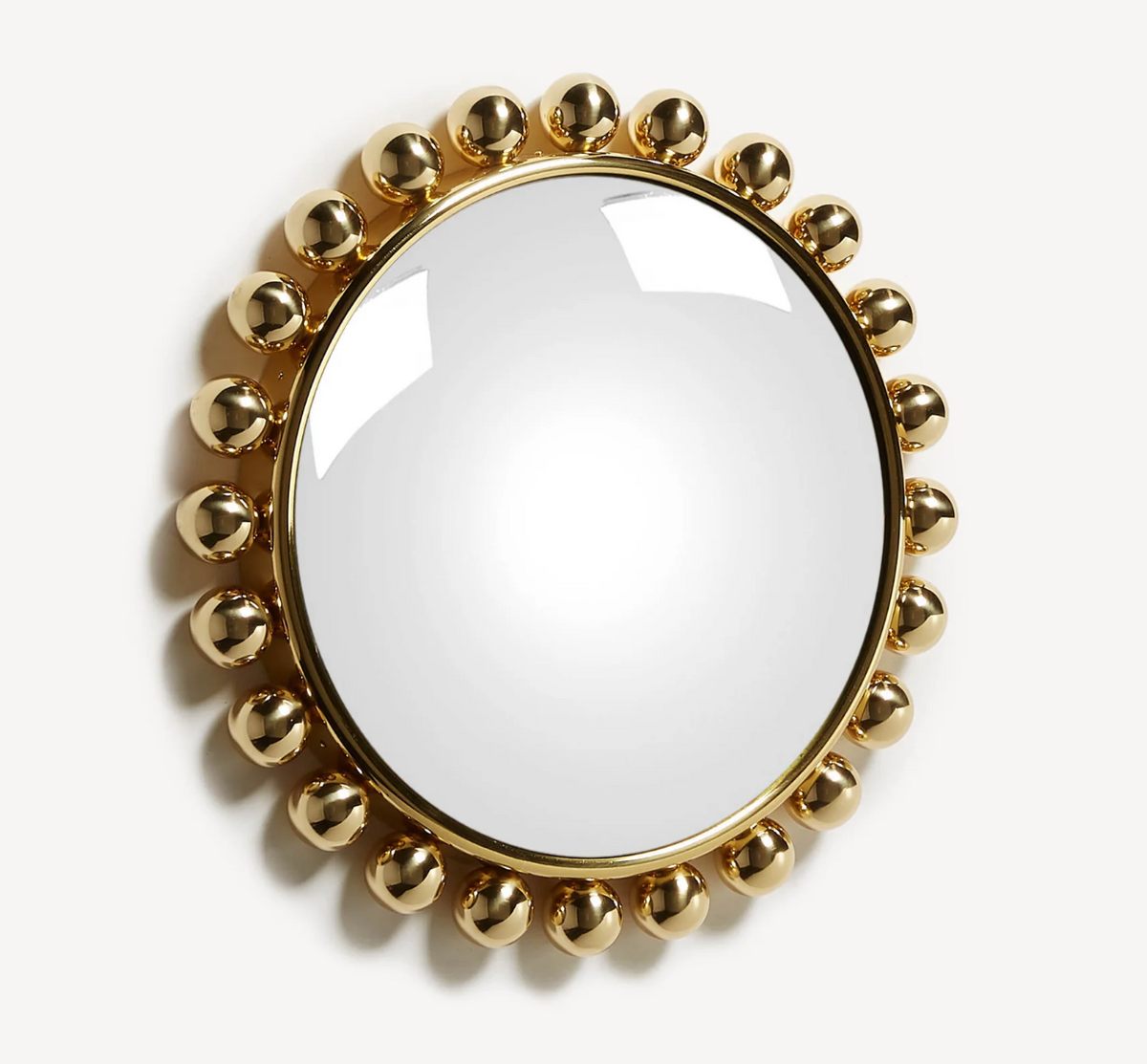 Fornasetti Convex Mirror Collier ø30 Brass