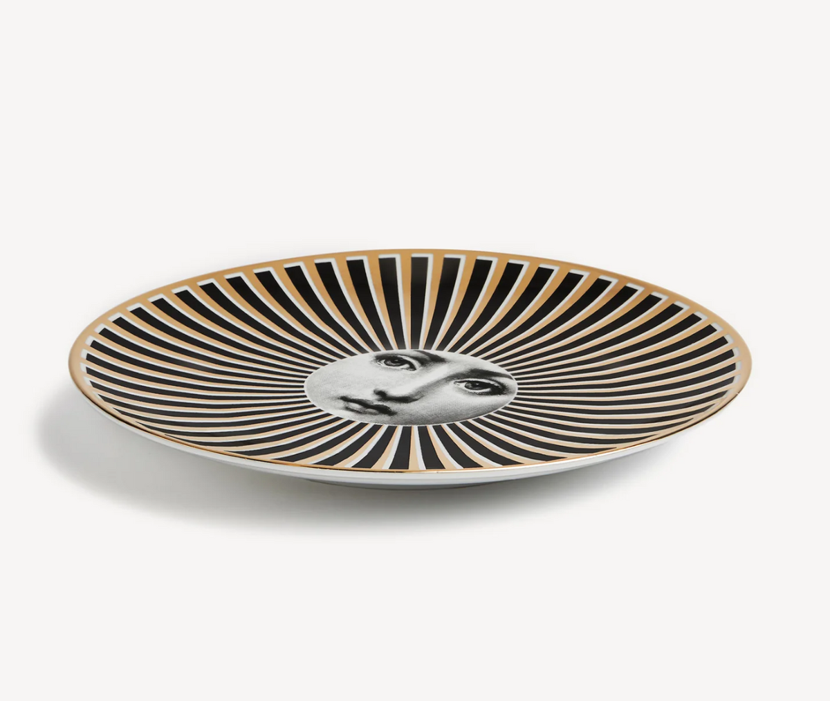 Fornasetti  Wall Plate T&V 247 gold