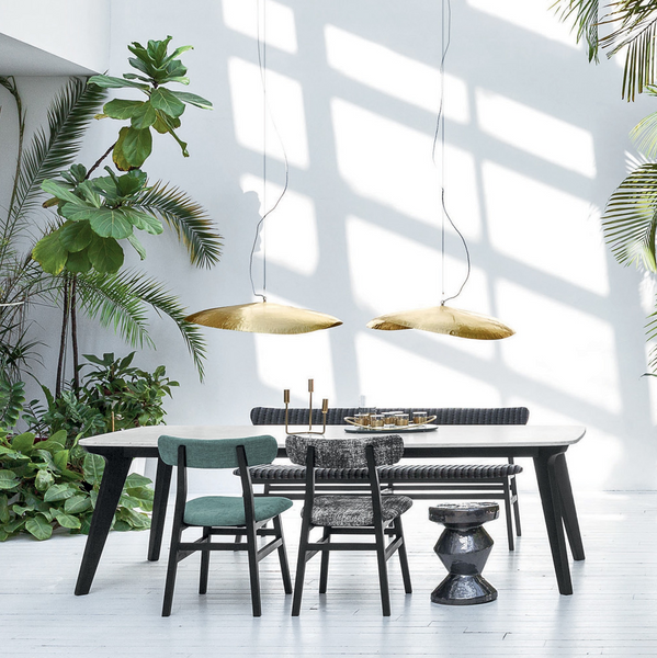 Suspension outlet gervasoni brass