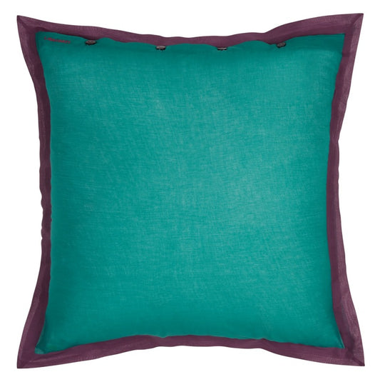 Lisa Corti Organza Cushion pillowcase 60x60cm Jade Dust Violet - Milk Concept Boutique